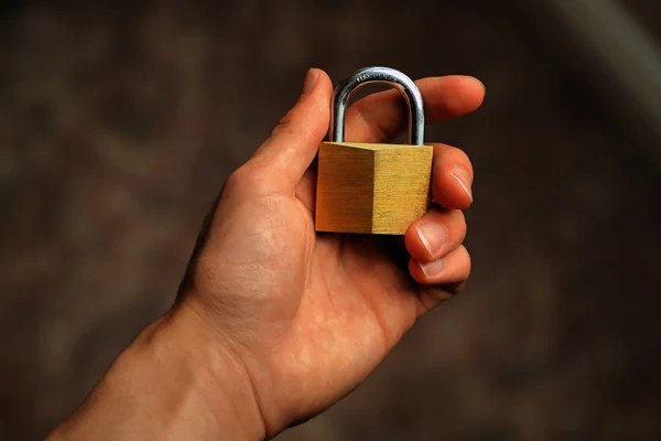 Bouclier et cadenas représentant la sécurité bancaire pendant un paiement POLi